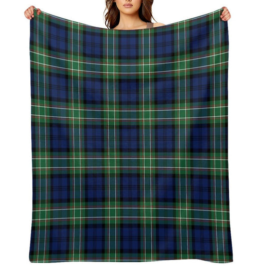 ALLAN Tartan ✧ Classic Clan & Family Name Tartan Pattern (also Allen, Alan) Shrink-resistant Throw Blanket