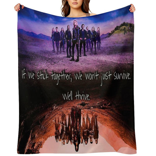 One Crew The100 Machine-washable Throw Blanket