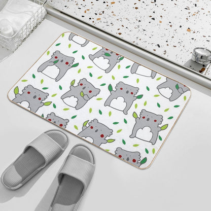 Save The Koalas  Pet-Safe Bath Mat