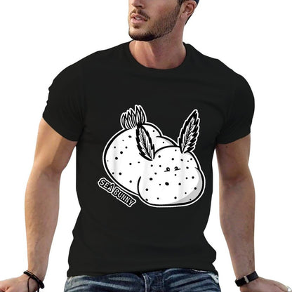 Sea Bunny Cute Ocean Kawaii Slug Jorunna Parva Biologist Comfortable T-Shirt