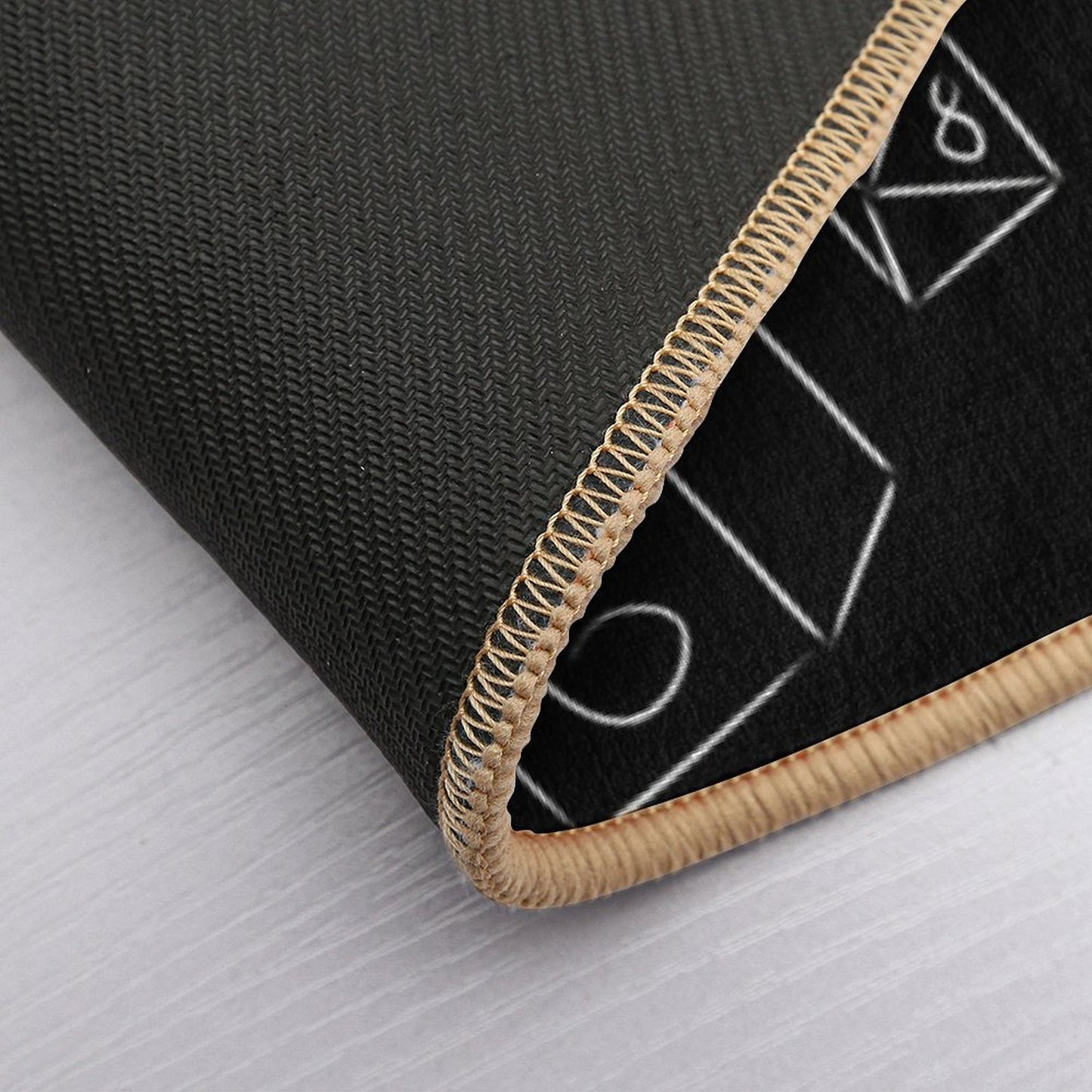 Minimalist Dice  Easy To Clean Bath Mat