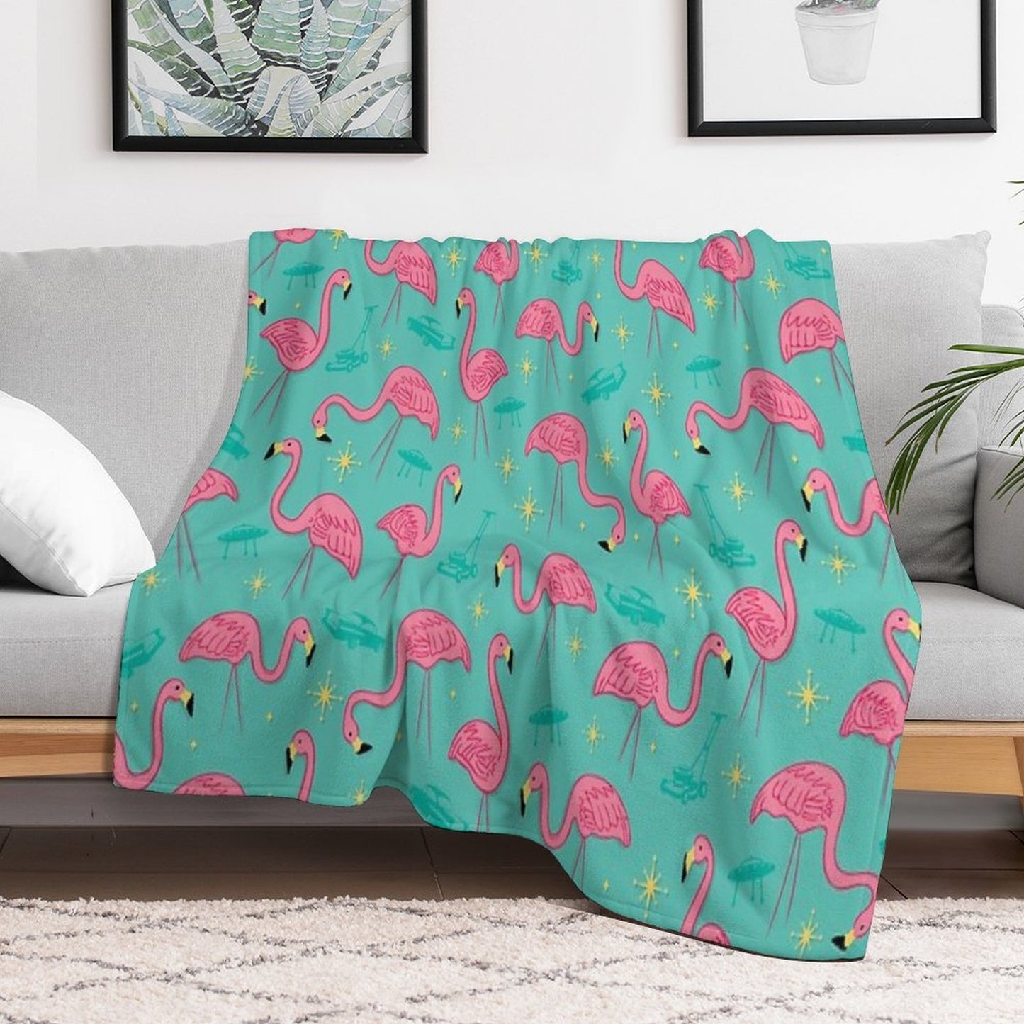 Suburbia All-season Throw Blanket