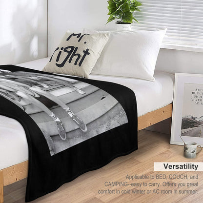 Copy of Stay Golden Plush Throw Blanket