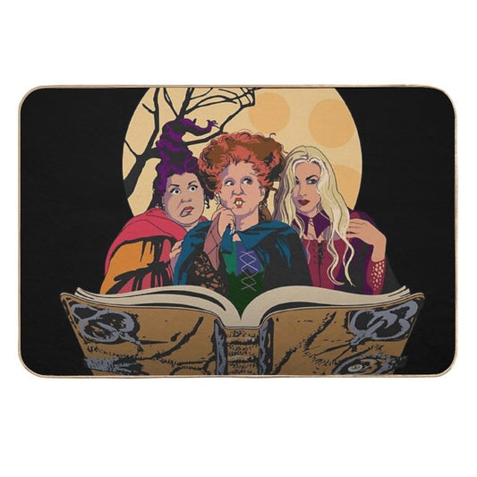 Hocus Pocus Sanderson Sisters  High-Traffic Bath Mat
