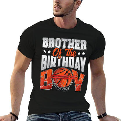 Brother Basketball Birthday Boy Family Baller B-day Party  Affordable Price T-Shirt