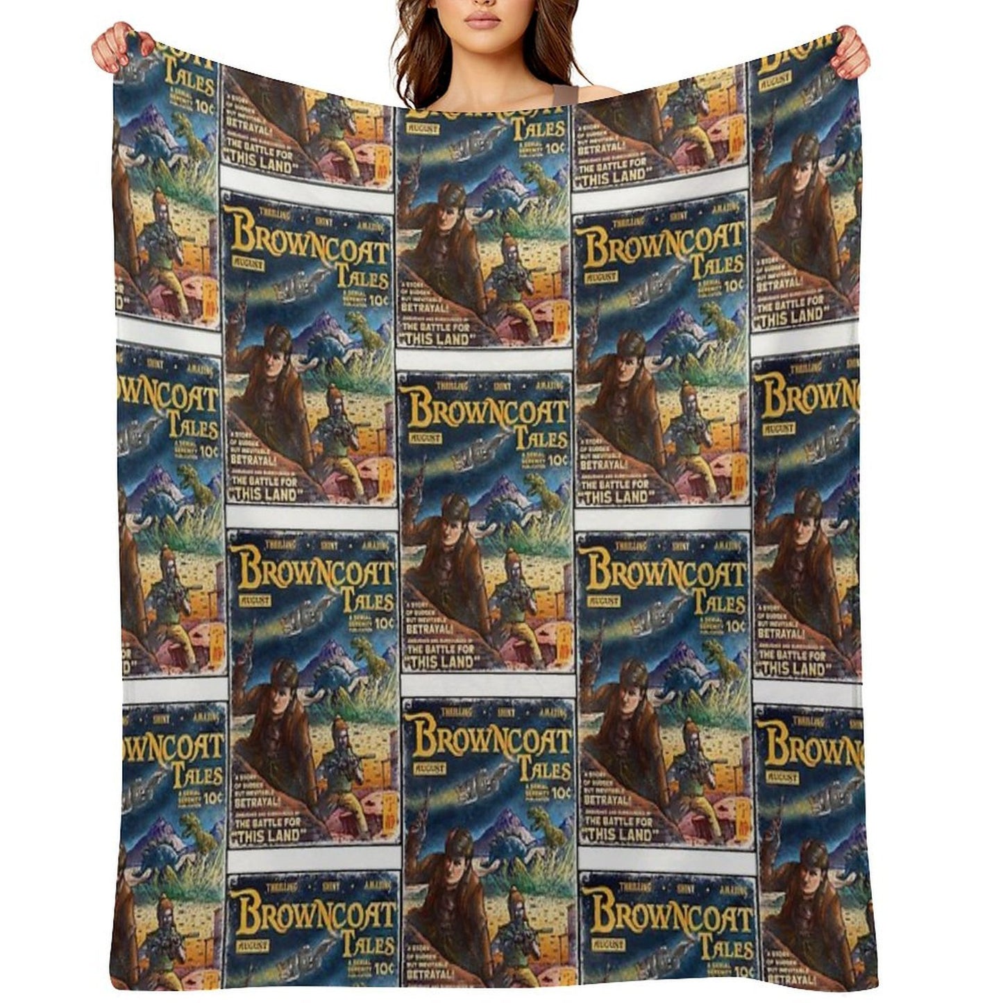 Browncoat Tales Shrink-resistant Throw Blanket