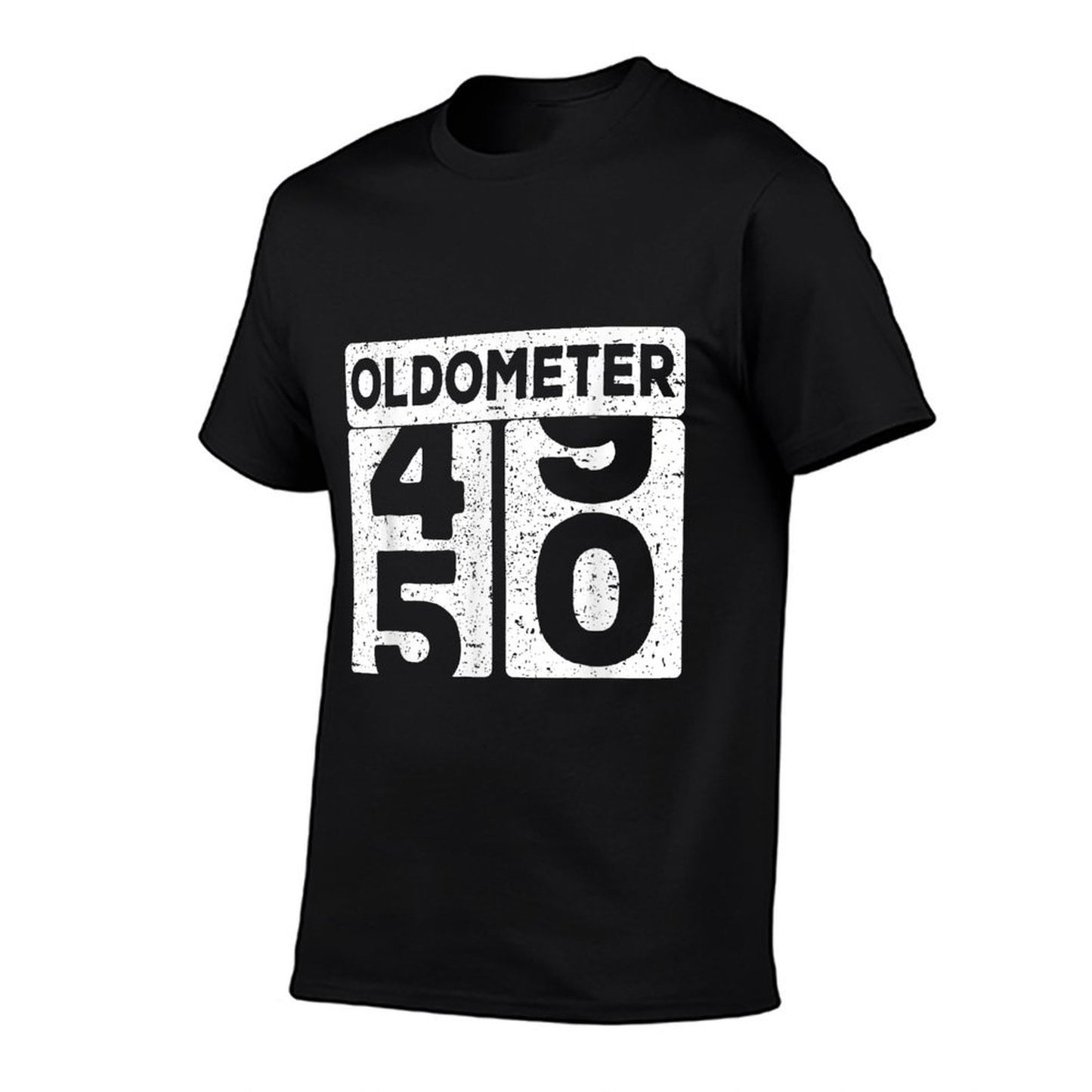 Oldometer 49-50  50th Birthday Funny Gift  Fade-proof Color T-Shirt
