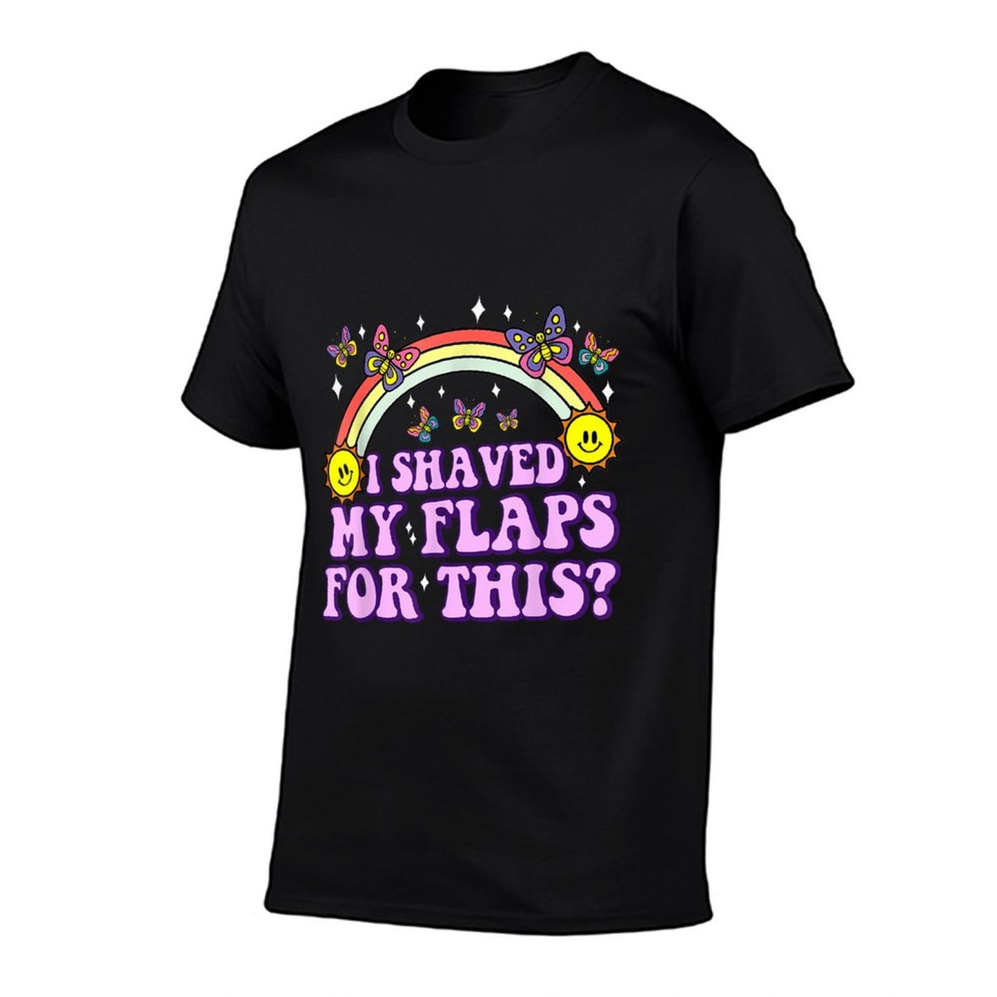 I Shaved My Flaps For This Funny Embarrassing Adult Humor  Lightweight T-Shirt