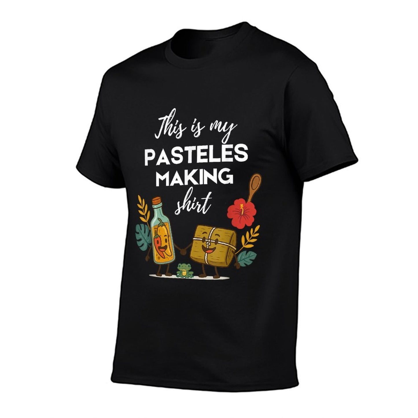 This Is My Pasteles Making Funny Christmas Cooking  Easy-care T-Shirt