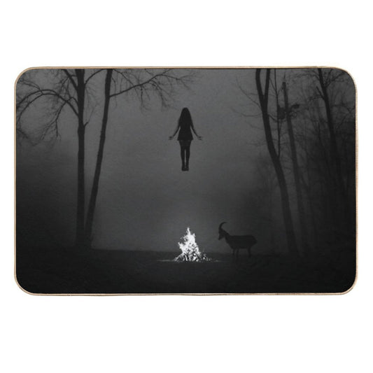 Ritual in The Woods  Rapid-Drying Bath Mat