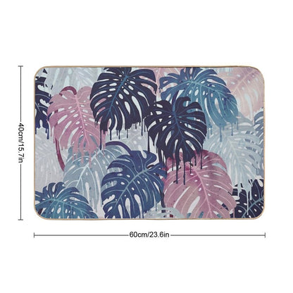 Monstera Melt  Odorless Bath Mat