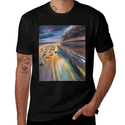 Womens Twilight Pursuit V13  Oversized Silhouette T-Shirt