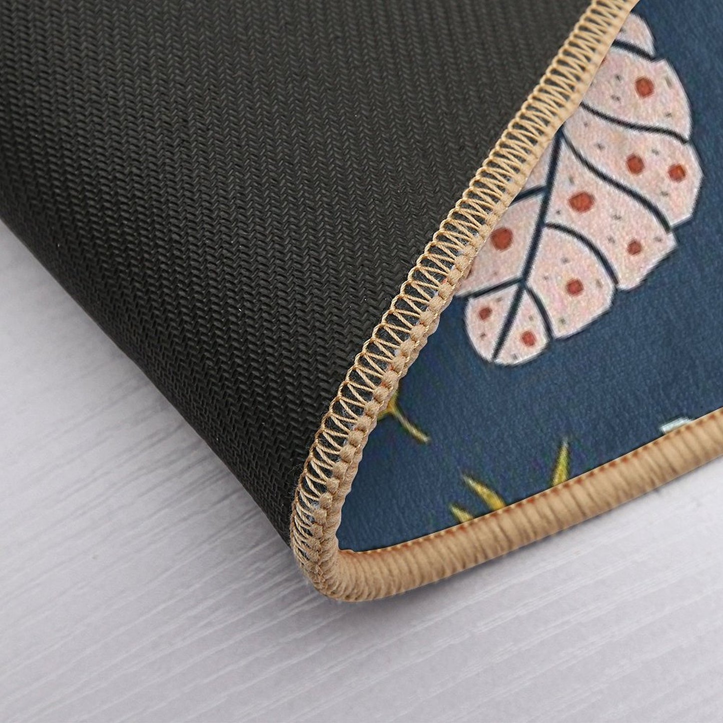 Leaves  Rapid-Drying Bath Mat