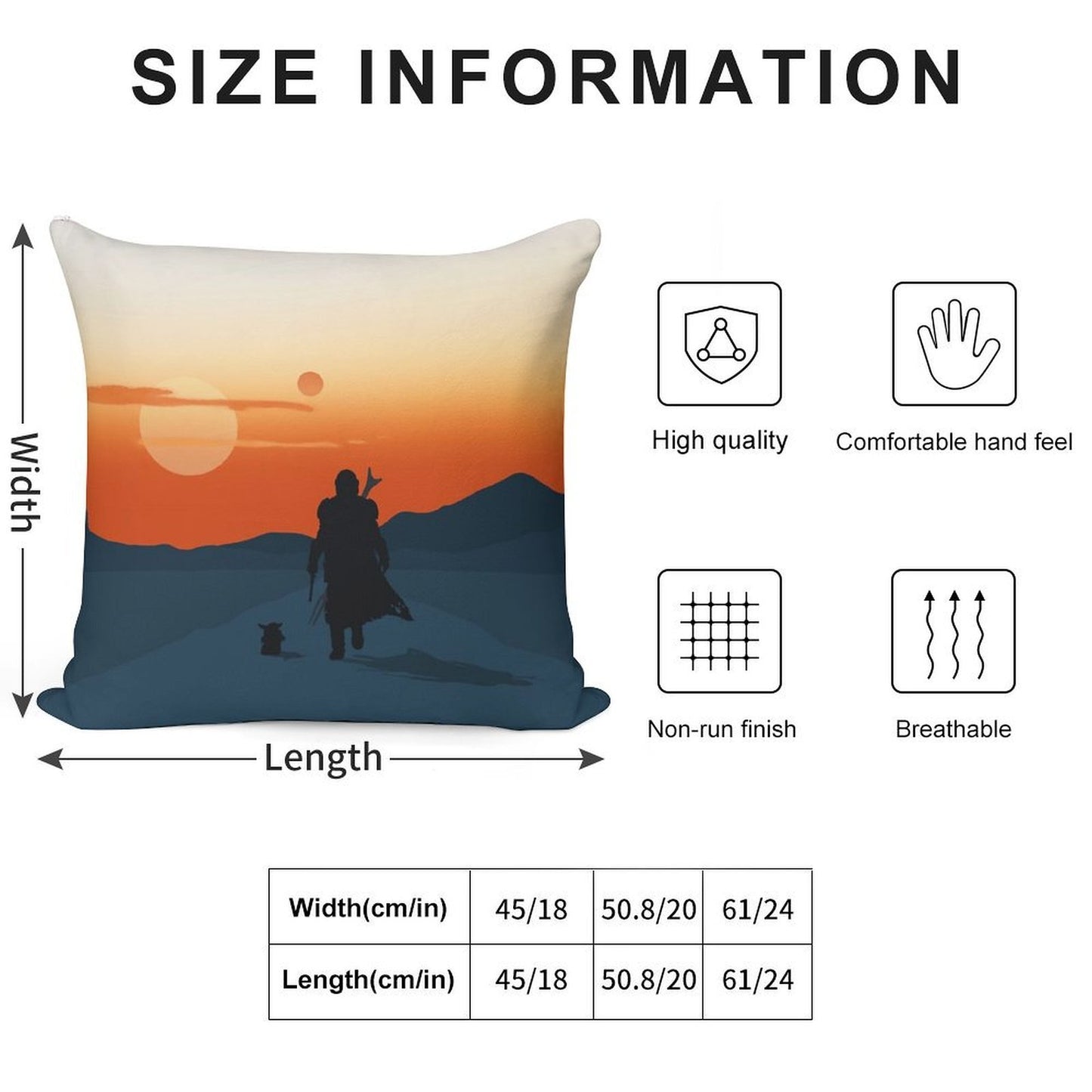 This Is The Way Soft Skin-Friendly Throw Pillow