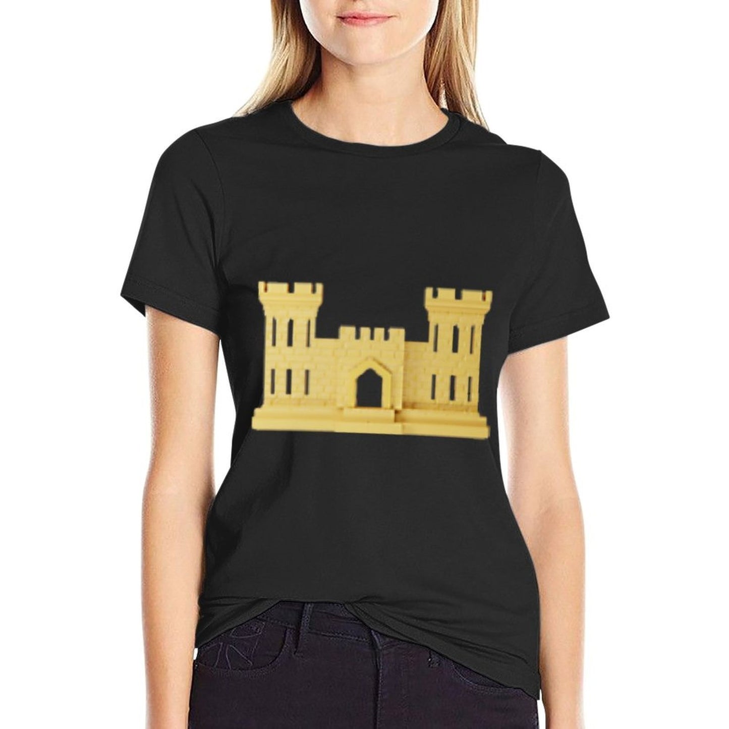 Army Corps of Engineers Branch Emblem  Wrinkle-resistant T-Shirt