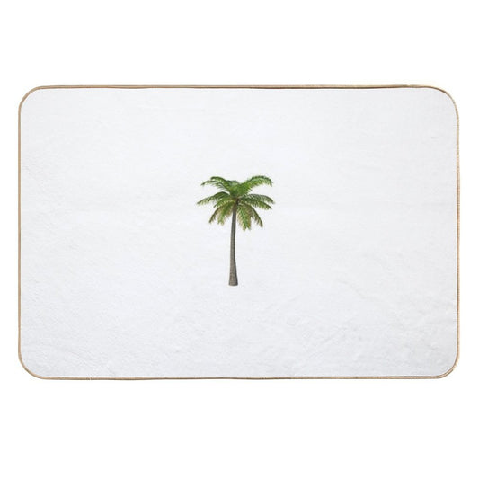 Classic Palm Tree  Absorbent Bath Mat