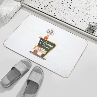 Iconic Holiday Inn Sign  Toxin-Free Bath Mat