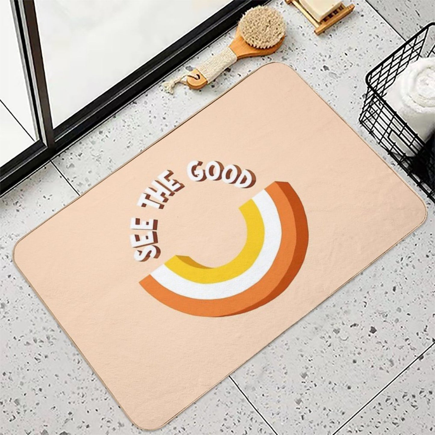 See The Good Rainbow  Toxin-Free Bath Mat