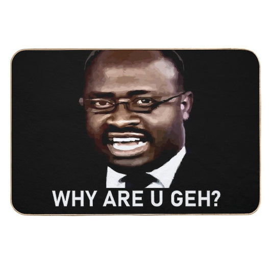 Why Are You Geh Funniest African Interview Ever. Kaggwa Njala.  Easy To Clean Bath Mat