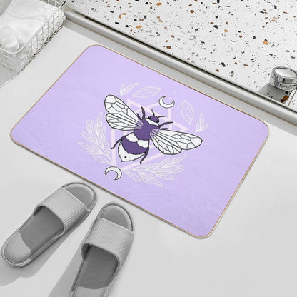 Bee Queen  Pastel  Nikury  Easy Maintenance Bath Mat