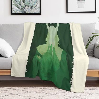 Loki Poster Lightweight Throw Blanket