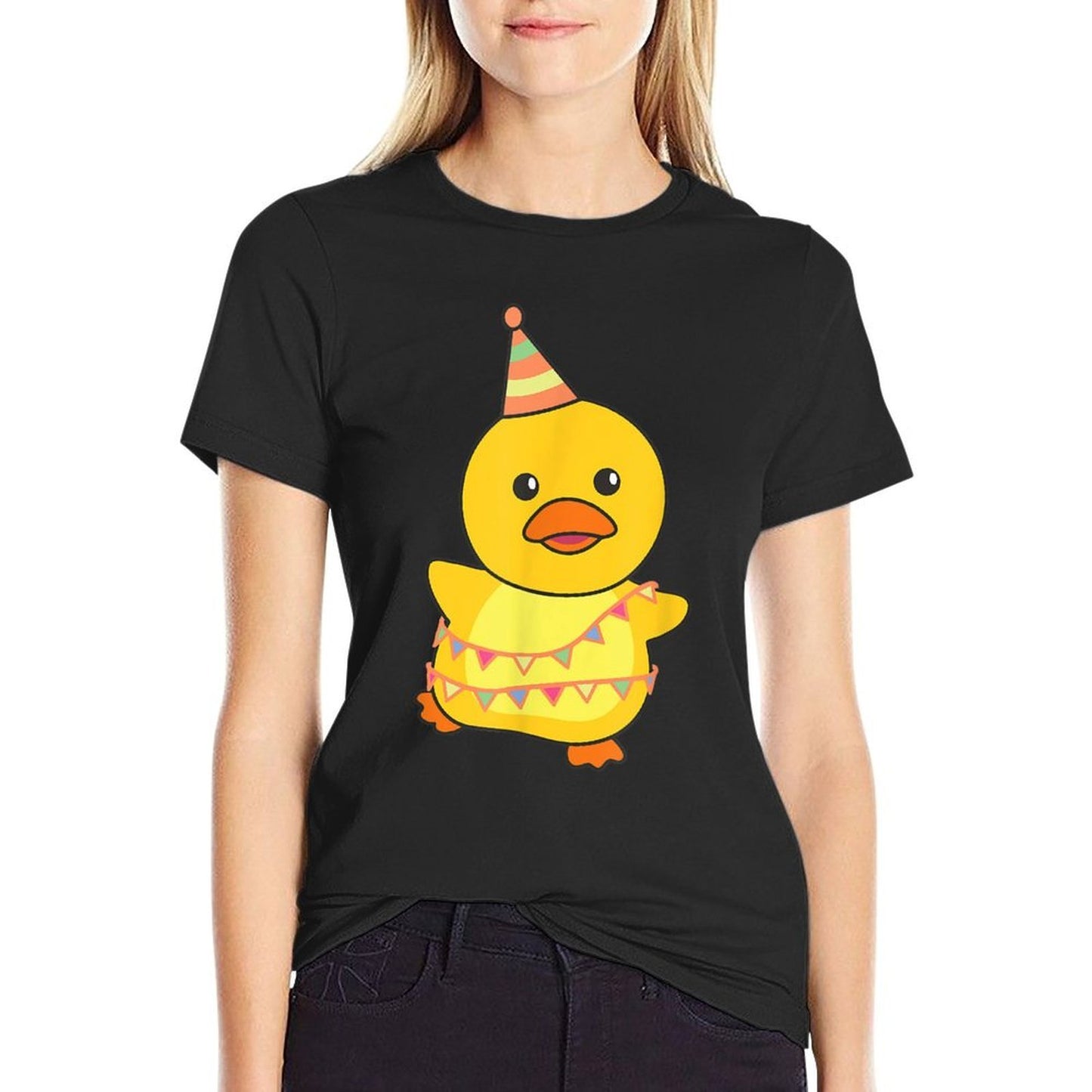 Birthday Duck for Children, Birthday Duck  Durable T-Shirt