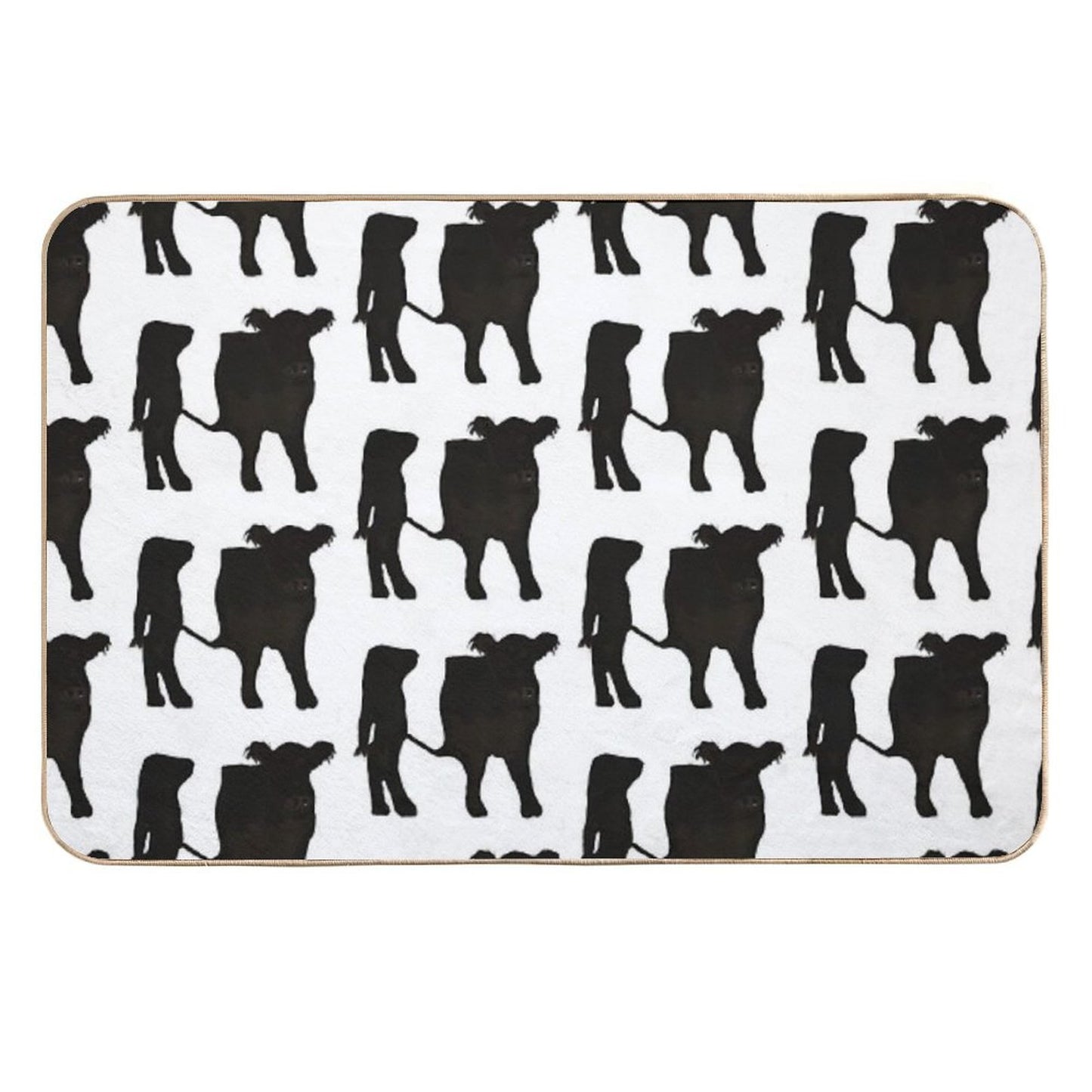 Bobbi Belted Galloway  Odorless Bath Mat