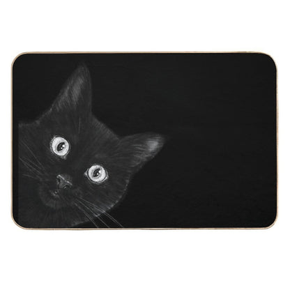 Black Cat  Absorbent Bath Mat