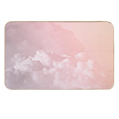 COTTON CANDY PASTEL CLOUDS by Monika Strigel  Pet-Safe Bath Mat