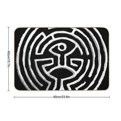 Westworld Maze  Easy Maintenance Bath Mat