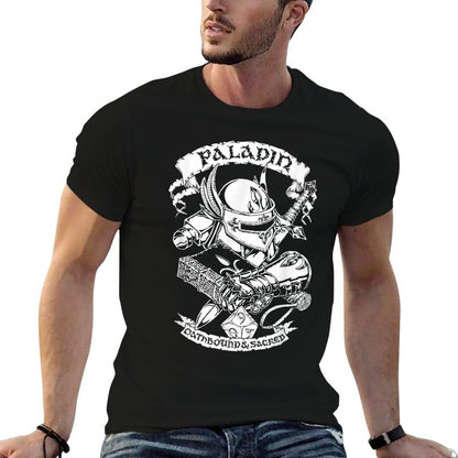 Fantasy RPG - Paladin  Easy-care T-Shirt