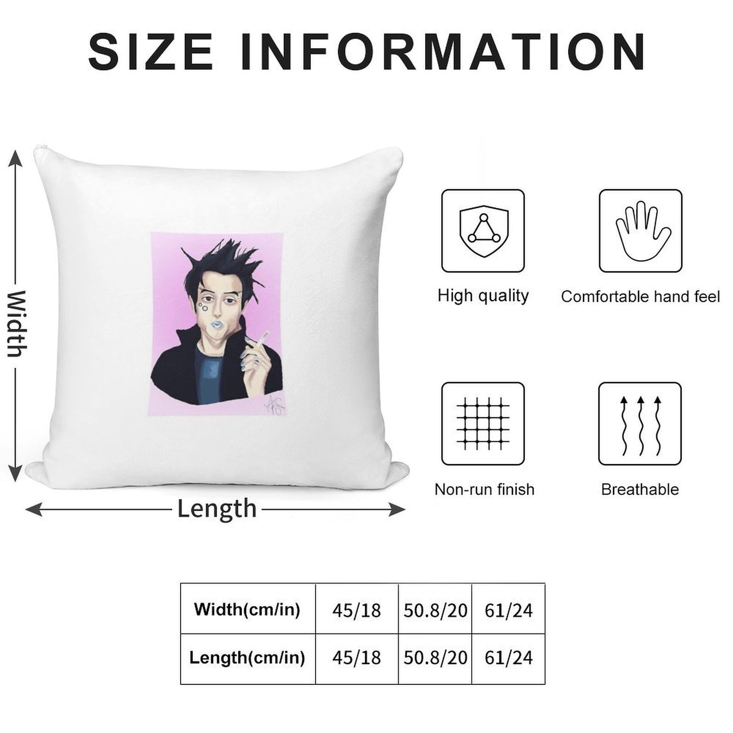 Jay With Cigarette Soft Ultra-Soft Texture Throw Pillow