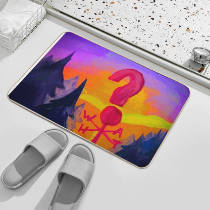 Gravity Falls Landscape  Odorless Bath Mat