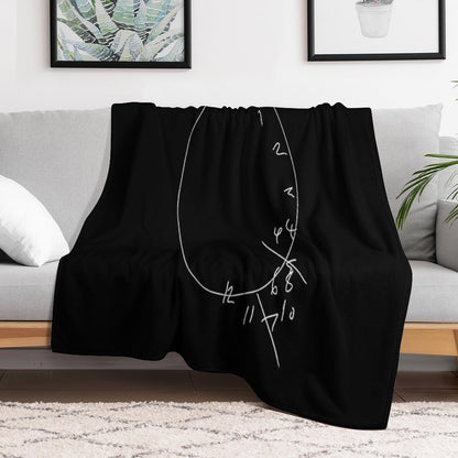 Will's Clock - Hannibal (Variant) Gift-ready Throw Blanket