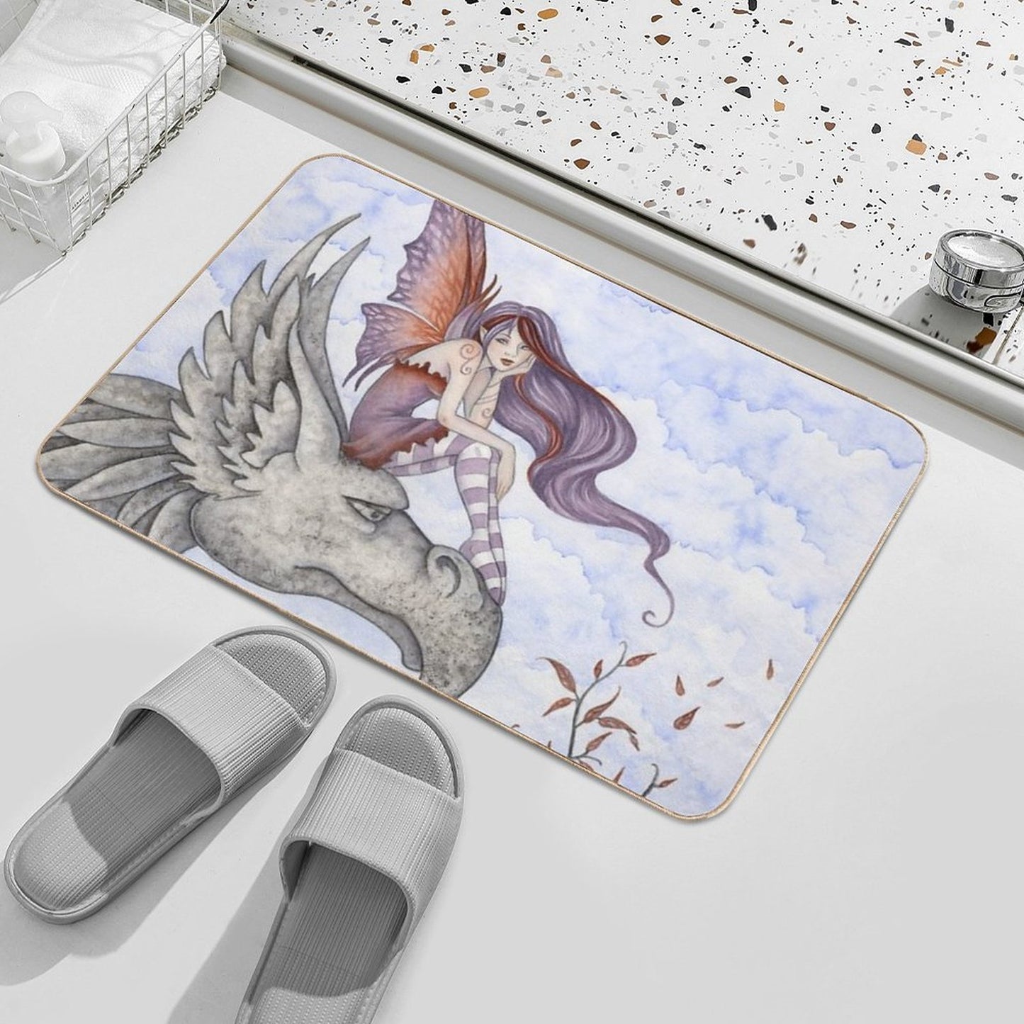 Gryphons Perch  Anti-Trip Bath Mat