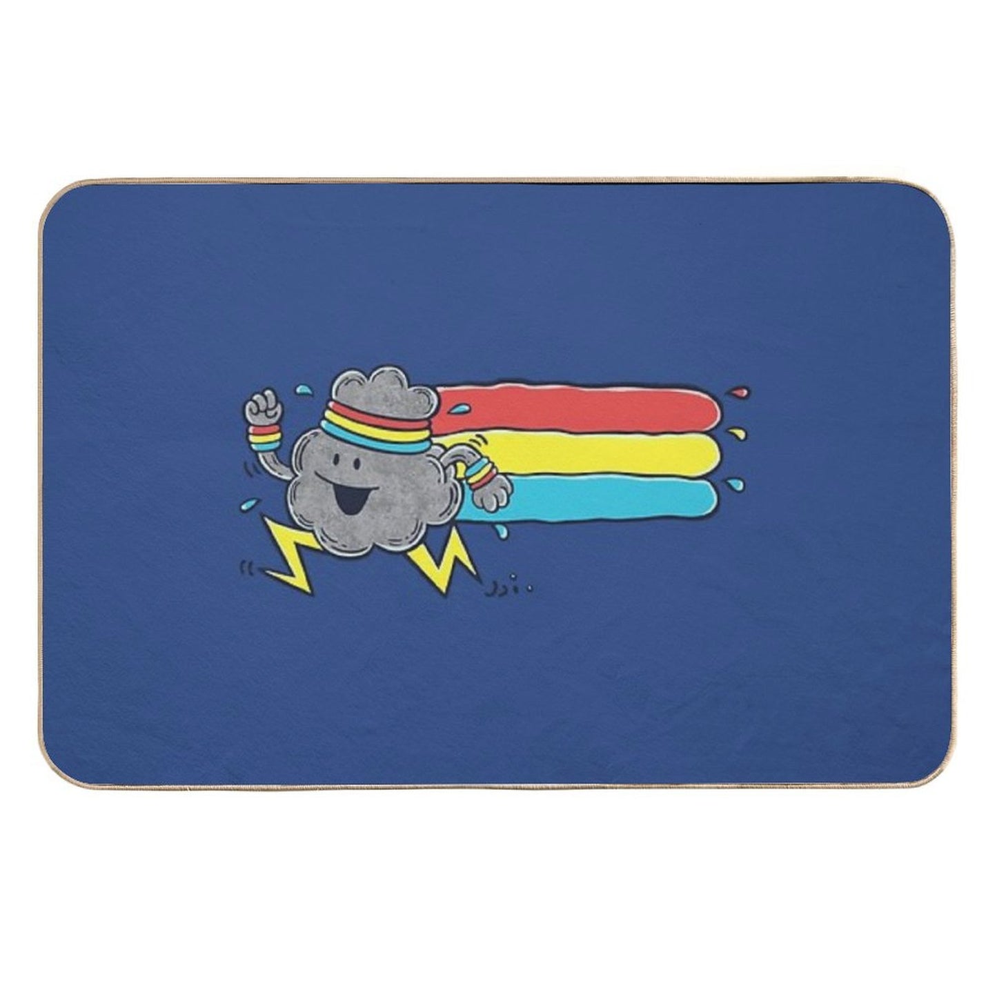 Cloud Runner  Non-Slip Bath Mat