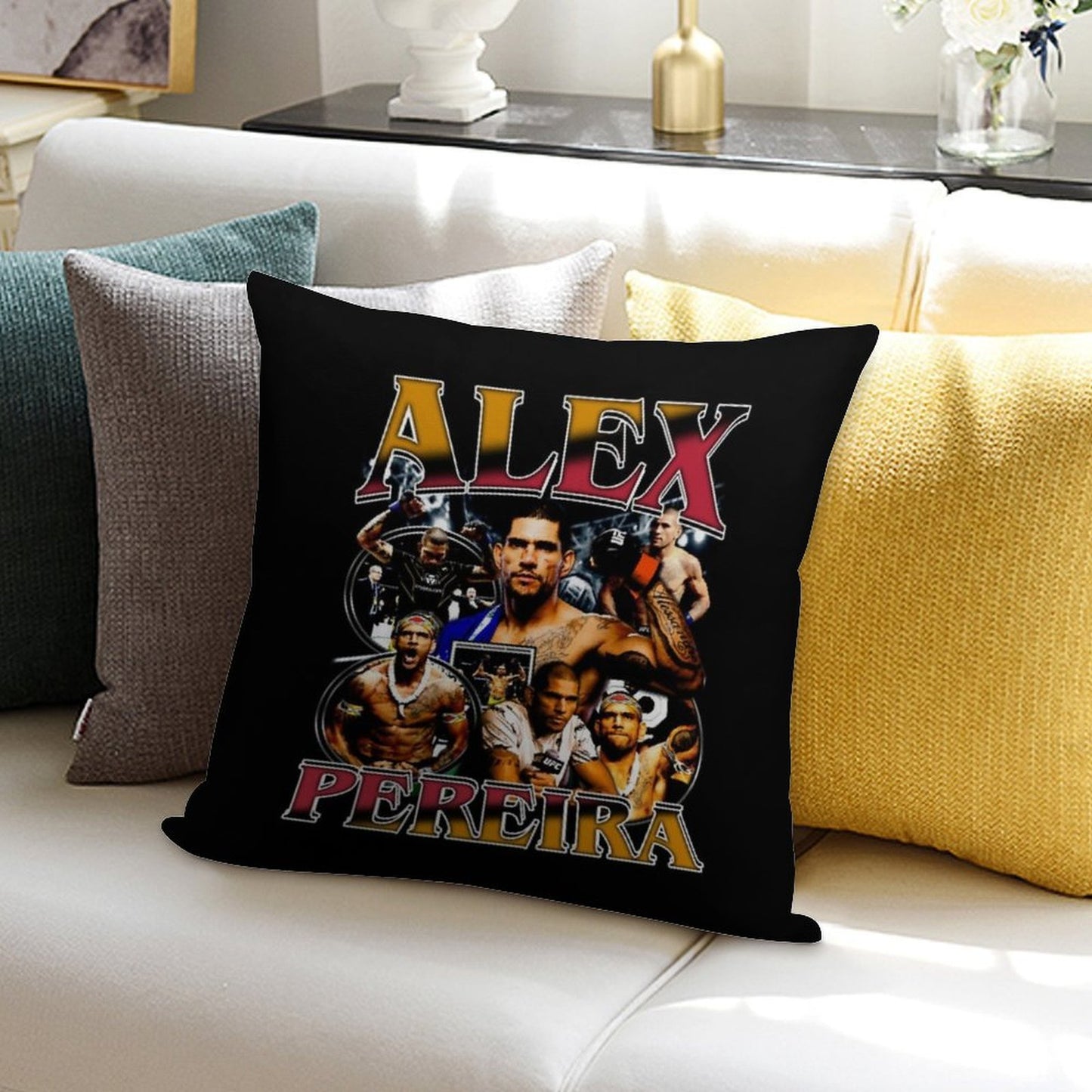 Alex Pereira Vintage Soft Style Accent Throw Pillow