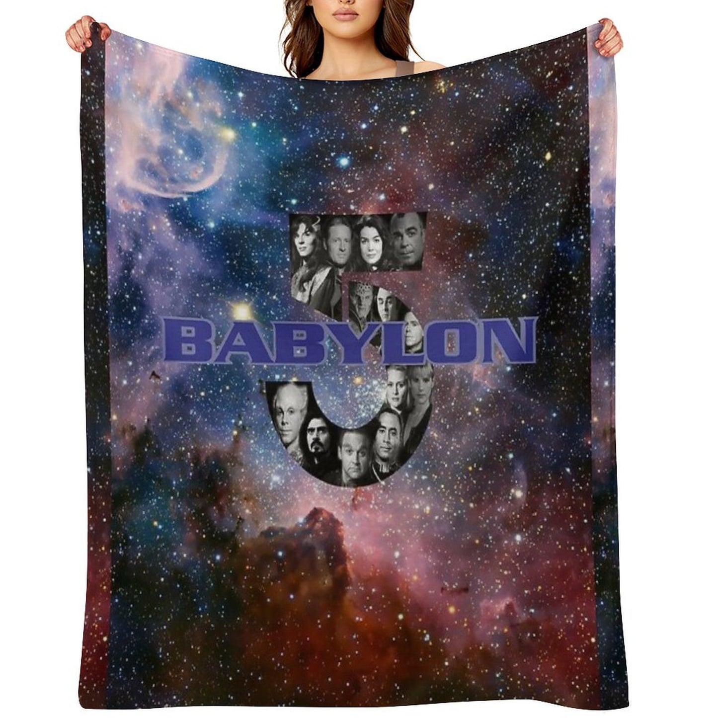 Babylon 5 Shrink-resistant Throw Blanket