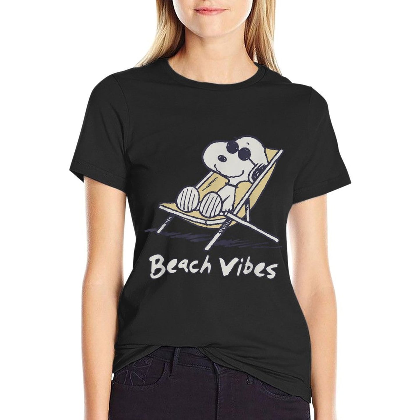 Peanuts Snoopy Beach Vibes for The Whole Family!  Lightweight T-Shirt