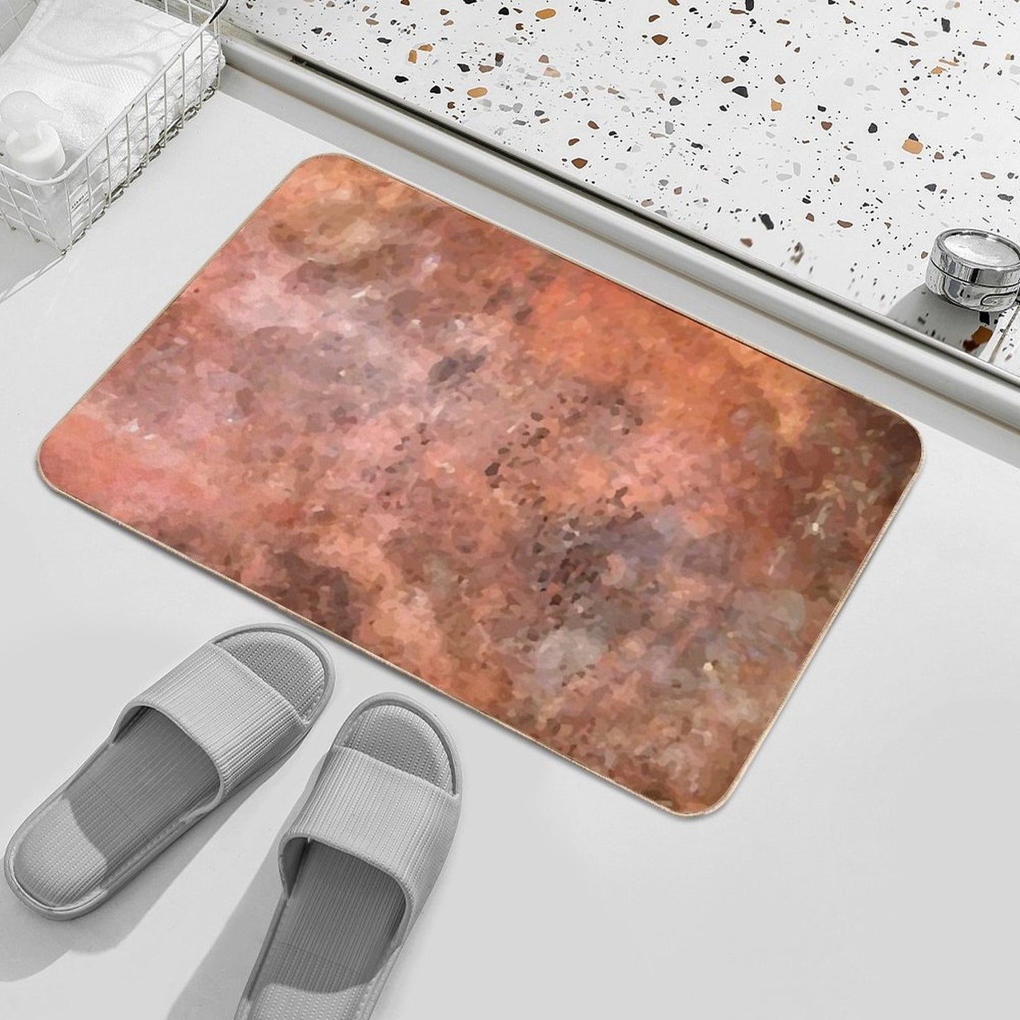 Copper  Odorless Bath Mat