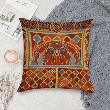 Imagining Sutton Hoo The Boars Soft Gift Ready Throw Pillow