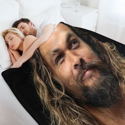 Jason Momoa Lightweight Throw Blanket