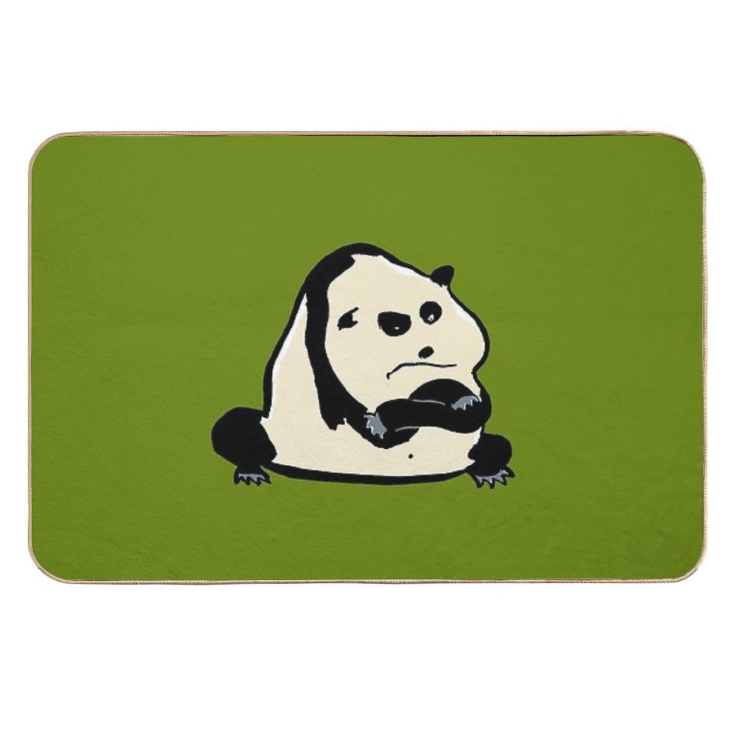 Panda Bear  Repositionable Bath Mat