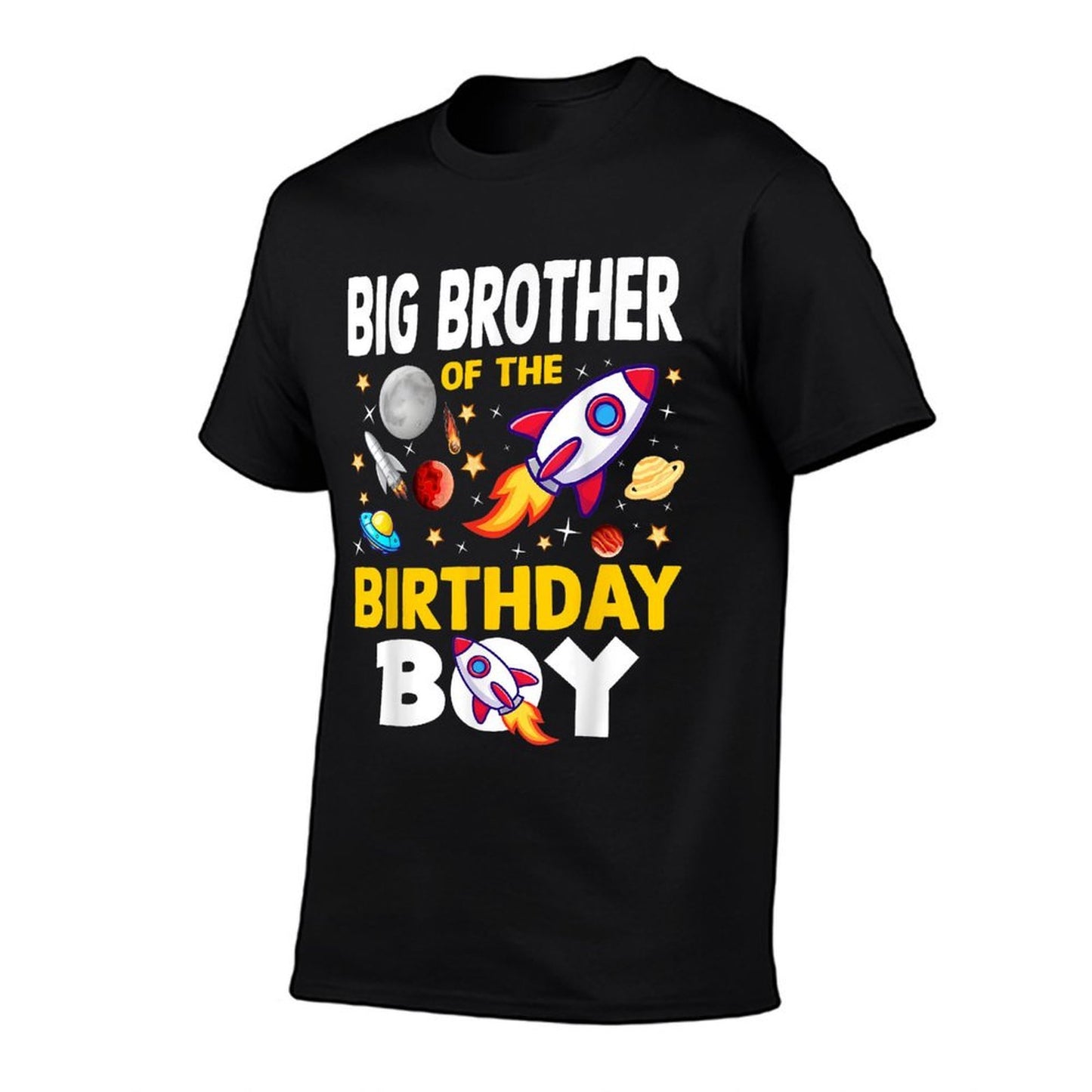 Brother Of The Birthday Boy Space Planets Family Matching  Affordable Price T-Shirt