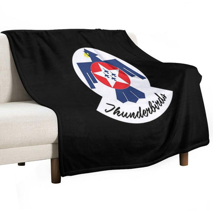 USAF Thunderbirds Logo Premium Throw Blanket