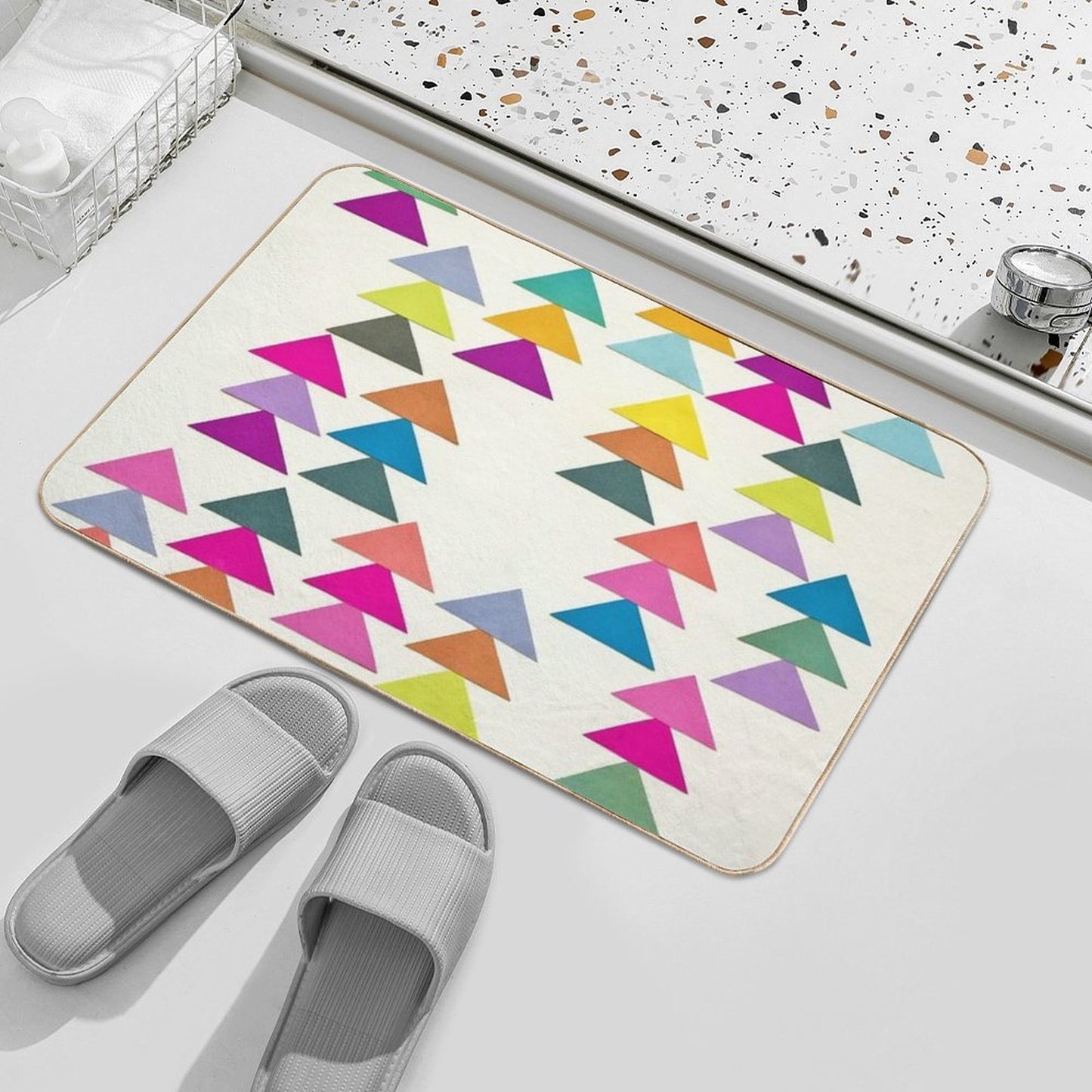 Lost in A Forest  Easy To Clean Bath Mat