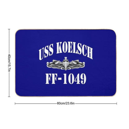 USS KOELSCH (FF-1049) SHIP'S STORE  Rapid-Drying Bath Mat