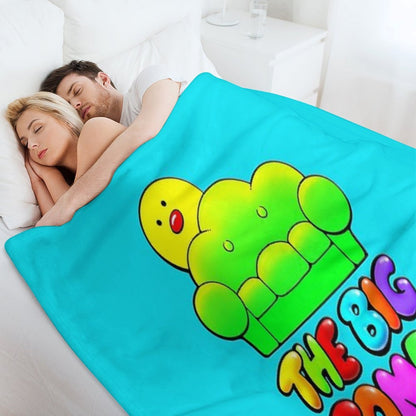 The Big Comfy Couch Travel-friendly Throw Blanket