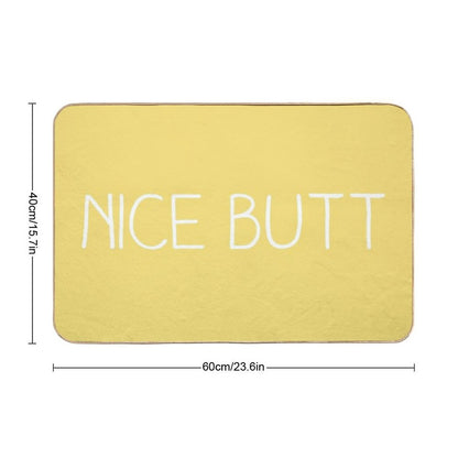 NICE BUTT Durable Bath Mat