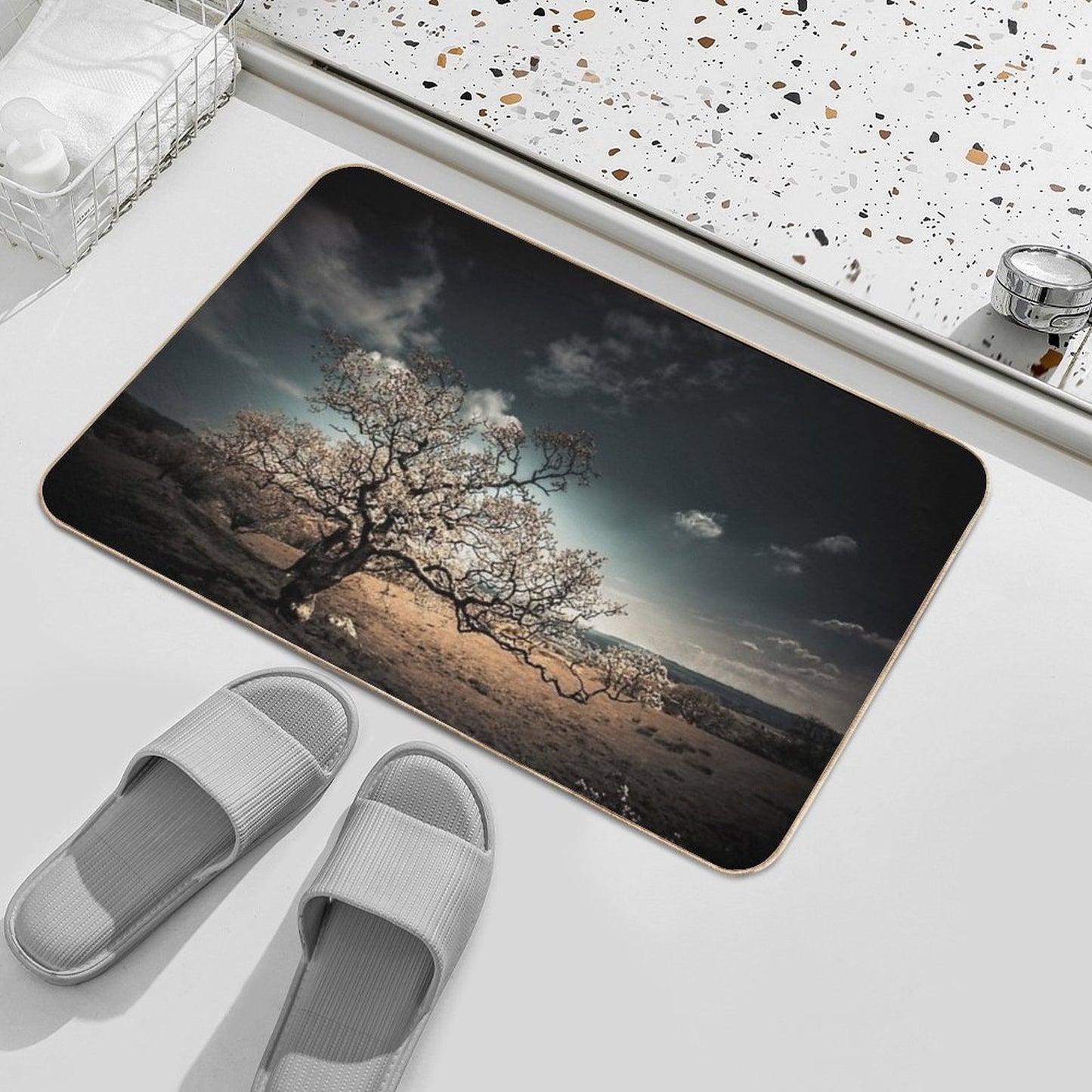 The Magic Tree  Easy To Clean Bath Mat